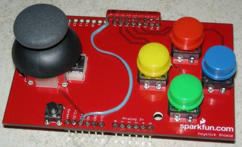 Circuit Joystick équipé -modifié avec pull-up - Arduino.