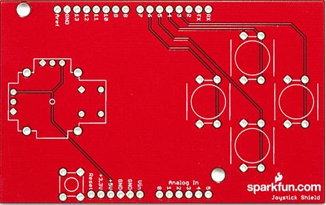 Platine Joystick Sparkfun nue - Arduino