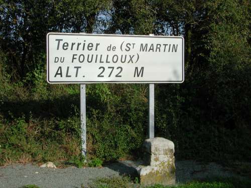 Saint Martin du Foulloux 272m.